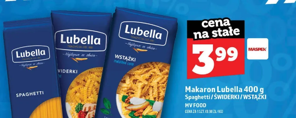 Makaron Lubella promocja w TOPAZ