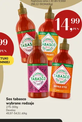 Sos Tabasco Picante promocja w Market Point