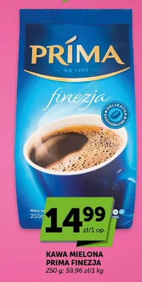 Kawa mielona Prima Finezja promocja w Euro Sklep