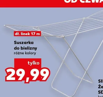 Suszarka do bielizny promocja w Kaufland