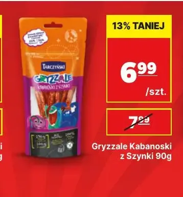 Gryzzale kabanoski z szynki Tarczyński promocja w API Market