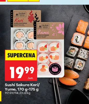 Sushi Sakura Kari promocja w Biedronka