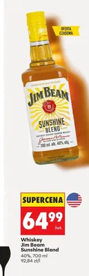 Whiskey Sunshine Blend promocja w Biedronka