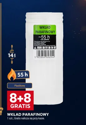 Wkład parafinowy promocja w Stokrotka