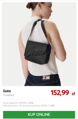 Torebka Guess promocja w eobuwie.pl