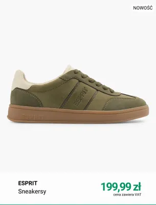 Sneakersy Esprit promocja w Deichmann