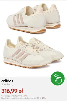 Sneakersy Adidas promocja w eobuwie.pl