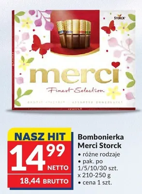 Bombonierka Merci Storck promocja w Makro