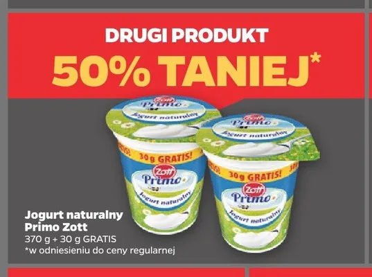 Jogurt naturalny Fruvita skyr promocja w Netto
