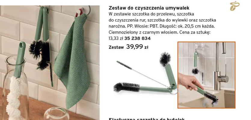 Zestaw do czyszczenia umywalek promocja w Tchibo
