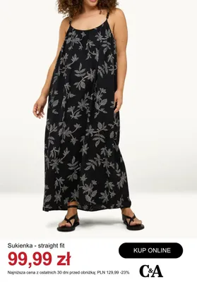 Sukienka C&A straight fit promocja w C&A