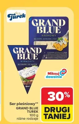 Ser pleśniowy Grand Blue Wyrazisty Turek promocja w Carrefour
