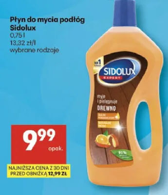 Płyn do mycia podłóg Sidolux Expert promocja w Delikatesy Centrum