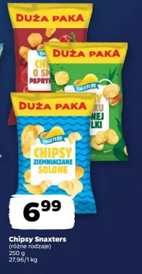 Chipsy (różne rodzaje) promocja w Netto