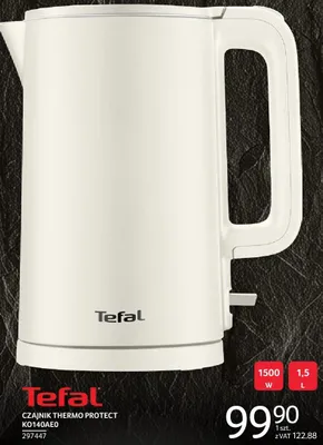 Czajnik Tefal Thermo Protect KO140AE0 297447 promocja w Selgros