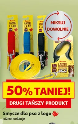 Smycz dla psa z logo Auchan promocja w Auchan