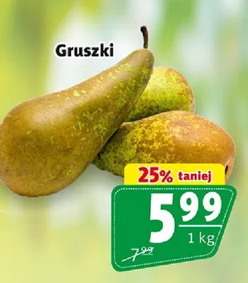 Gruszki promocja w Prim Market