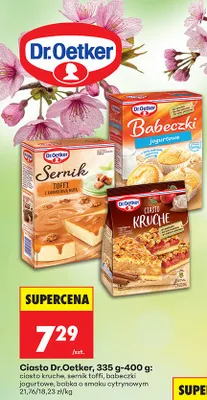 Ciasto kruche promocja w Biedronka