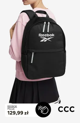 Plecak Reebok promocja w CCC