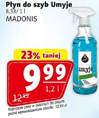 Płyn do szyb Umyje promocja w Prim Market