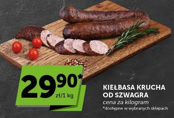 Kiełbasa krucha promocja w Euro Sklep