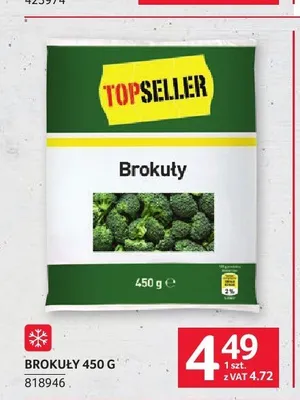Brokuły Topseller promocja w Selgros