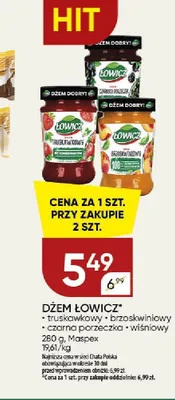 Dżem z czarnej porzeczki Łowicz promocja w Chata Polska