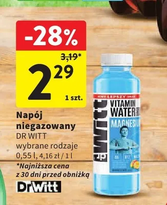 Napój niegazowany Dr Witt promocja w Intermarche