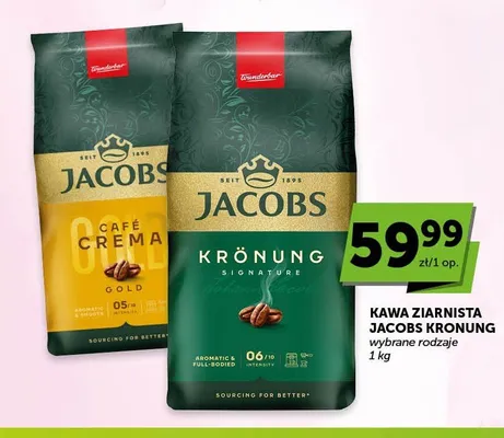 Kawa ziarnista Jacobs promocja w Groszek