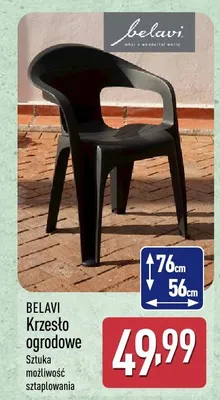 Krzesło ogrodowe promocja w Aldi