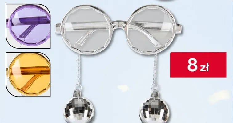 Okulary imprezowe promocja w Woolworth