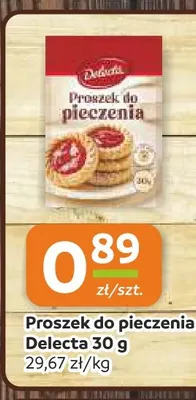 Proszek do pieczenia Delecta promocja w Gama