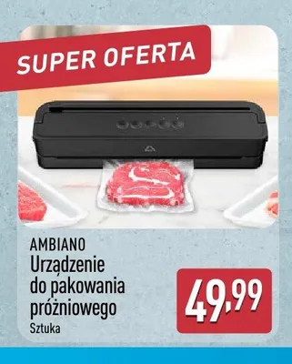 Urządzenie do pakowania próżniowego Ambiano promocja w Aldi