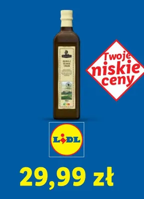 Oliwa z oliwek extra virgin promocja w Lidl