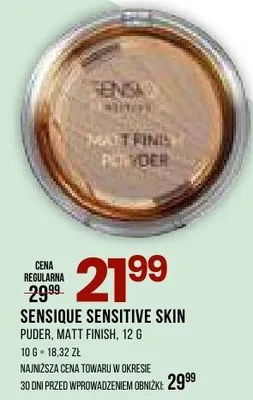 Puder, matt finish, 12g promocja w Drogerie Natura