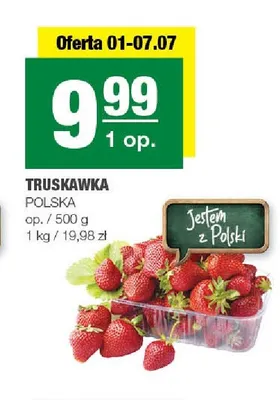 Truskawka polska promocja w SPAR