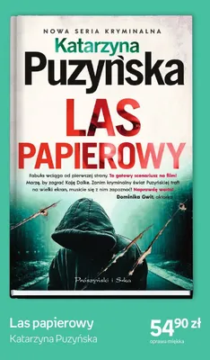 Książka Las papierowy promocja w Empik