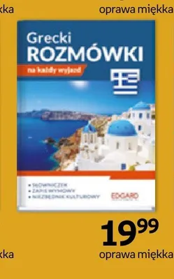 Książka Grecki Rozmówki na każdy wyjazd Edgard promocja w Empik