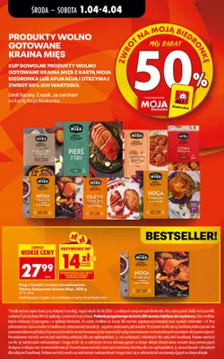 Nogi z kaczki z sosem żurawinowym promocja w Biedronka