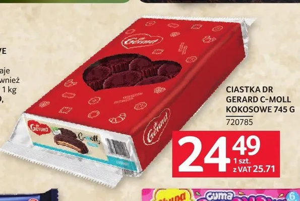 Ciastka Dr Gerard C-Moll kokosowe promocja w Selgros