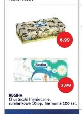 Chusteczki higieniczne Harmonia Regina promocja w Blue Stop