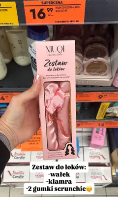 Zestaw do loków Niuqi Professional promocja w Biedronka