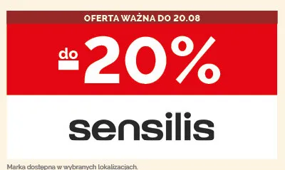 Dermokosmetyki Sensilis promocja w Ziko Dermo