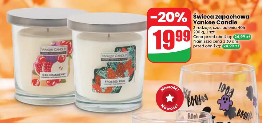 Świeca zapachowa Yankee Candle promocja w Dino