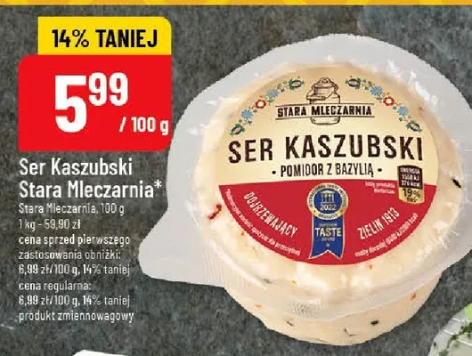 Ser kaszubski promocja w POLOmarket