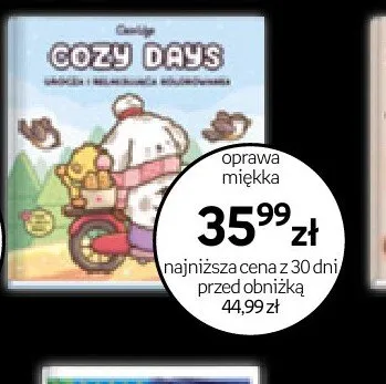 Książka Cozy Days promocja w Empik
