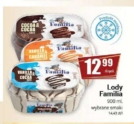 Lody Familia Cocoa & Cocoa promocja w Premium Nasz Sklep