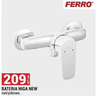 Bateria Niga New natryskowa promocja w Merkury Market