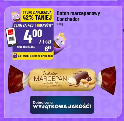Baton marcepanowy Conchador promocja w POLOmarket