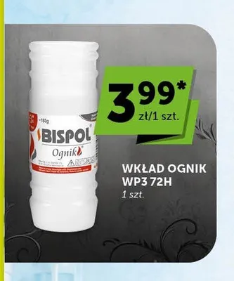Wkład do zniczy Ognik WP3 72H promocja w ABC